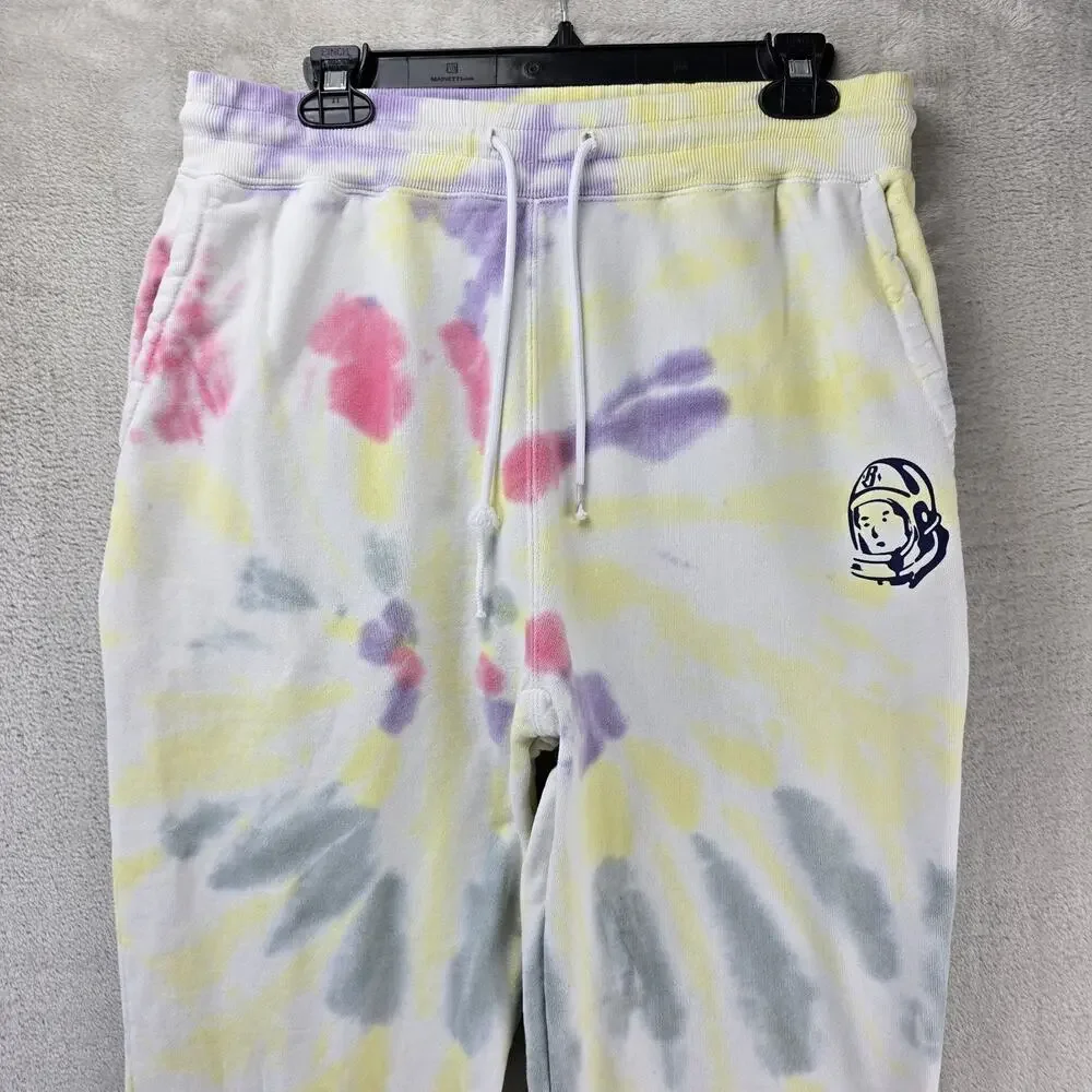 Billionaire Boys Club BBC Time Warp Astronaut Jogger Sweatpants Medium Tie Dye